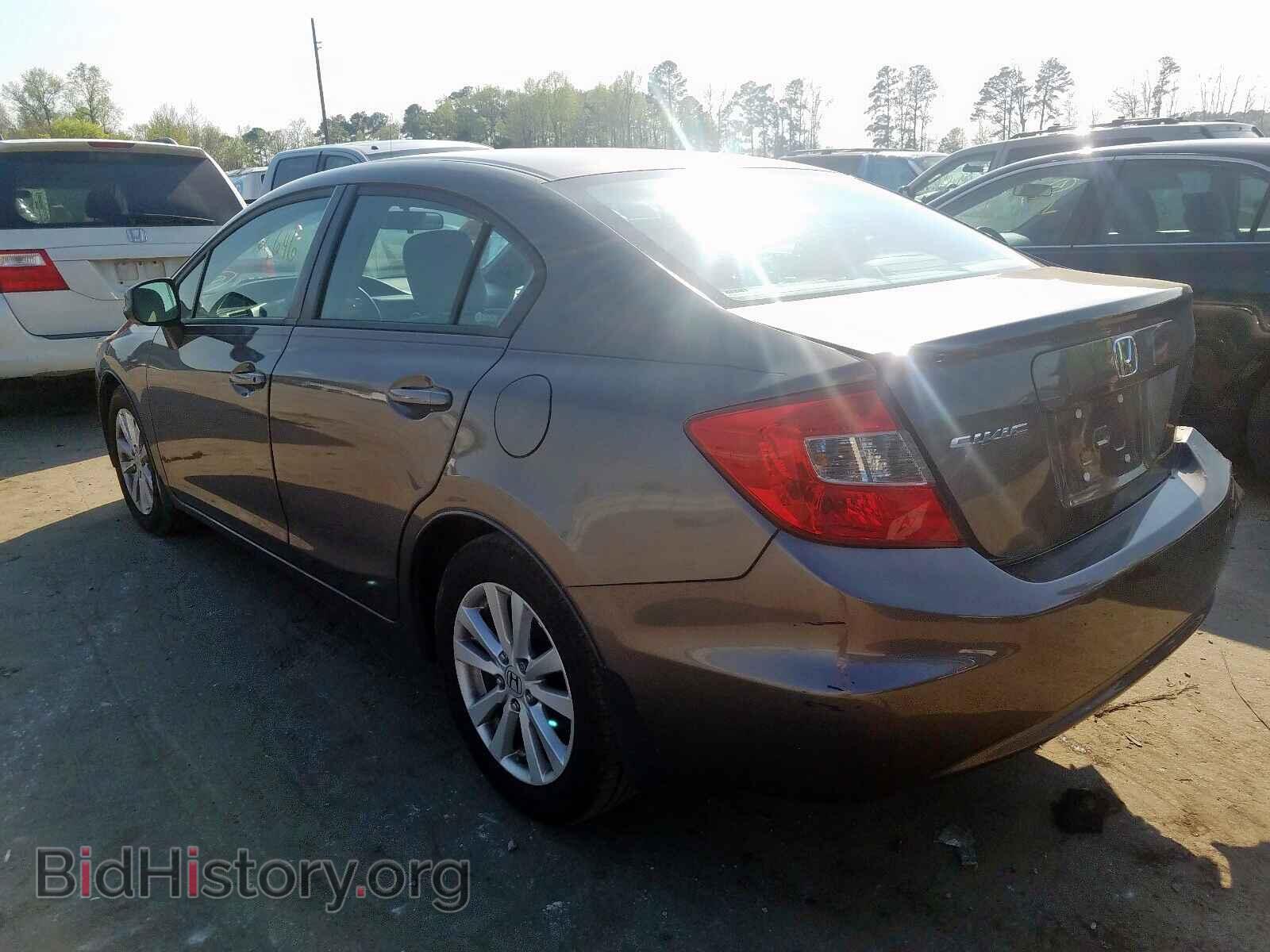 2012 HONDA CIVIC - VIN: 2HGFB2F86CH610970 - Фото 3