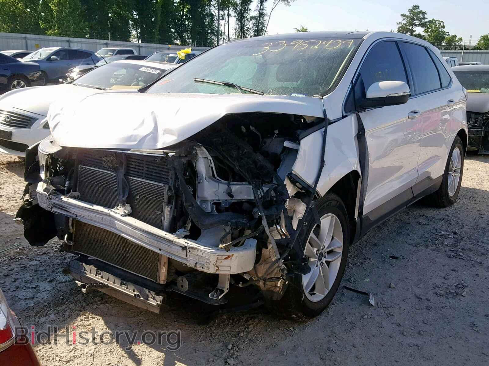 2015 FORD EDGE SEL - VIN: 2FMTK3J88FBC20597 - Фото 2