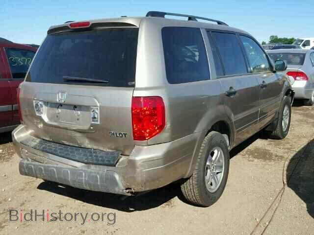 2005 HONDA PILOT - VIN: 2HKYF18765H571737 - Фото 4