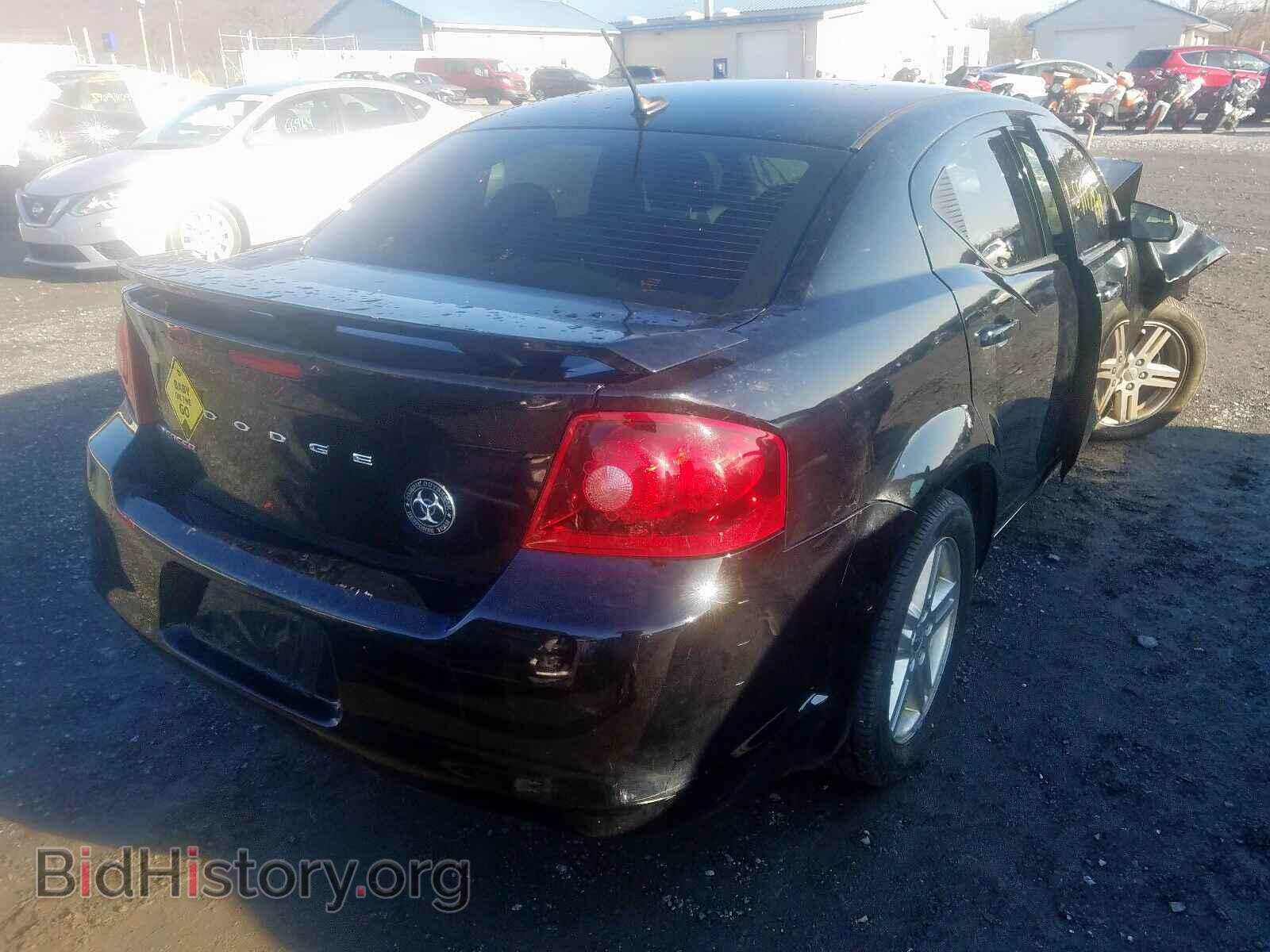 2014 DODGE AVENGER - VIN: 1C3CDZAG6EN219111 - Фото 4