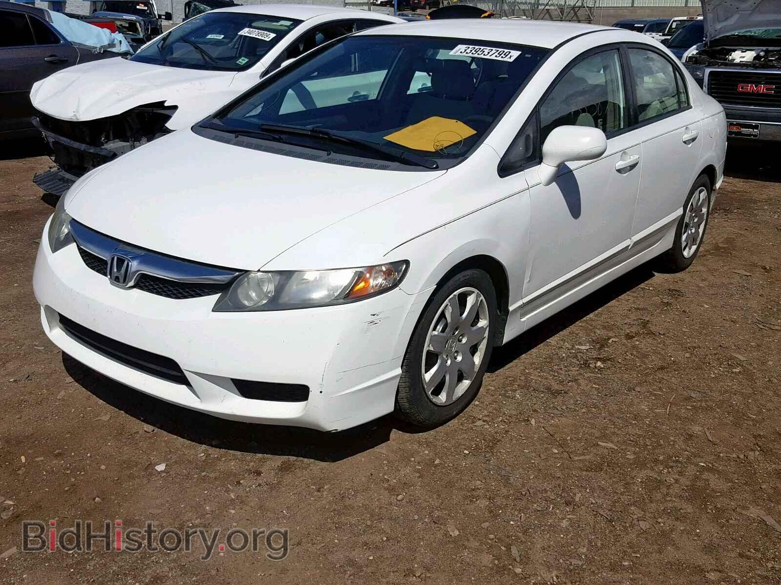 2009 HONDA CIVIC LX - VIN: 2HGFA16529H347324 - Фото 2