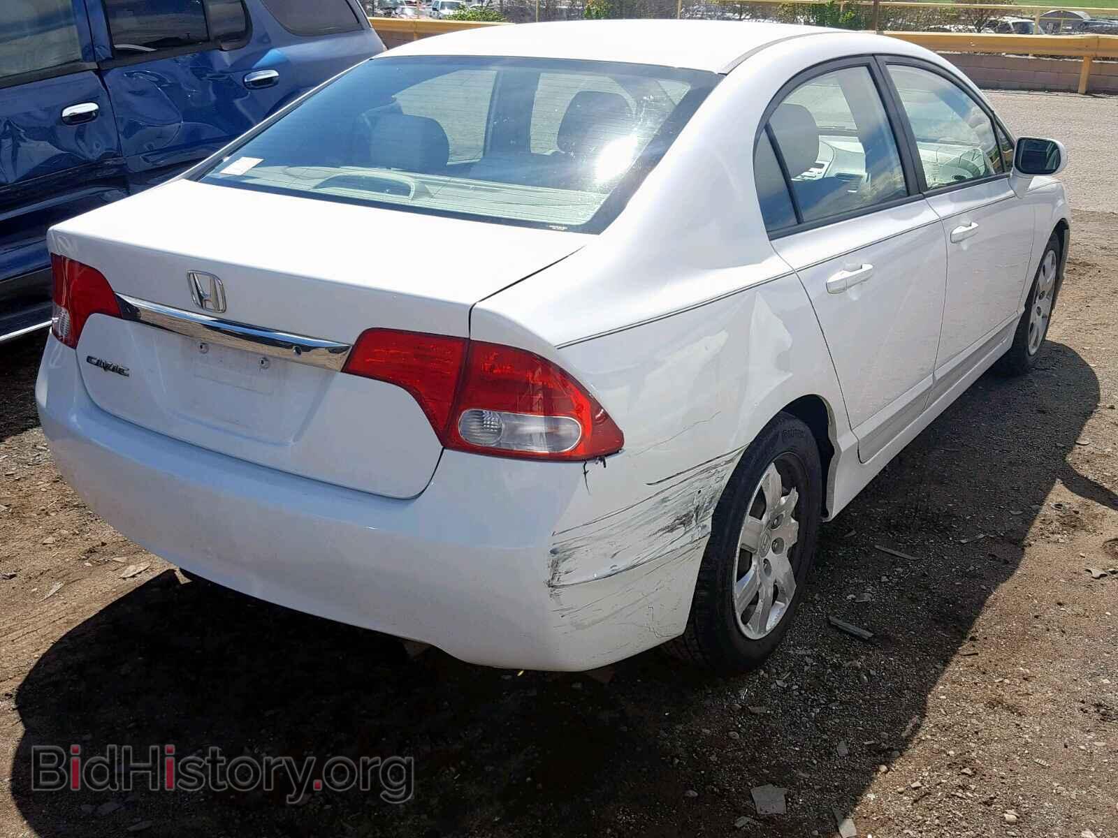 2009 HONDA CIVIC LX - VIN: 2HGFA16529H347324 - Фото 4