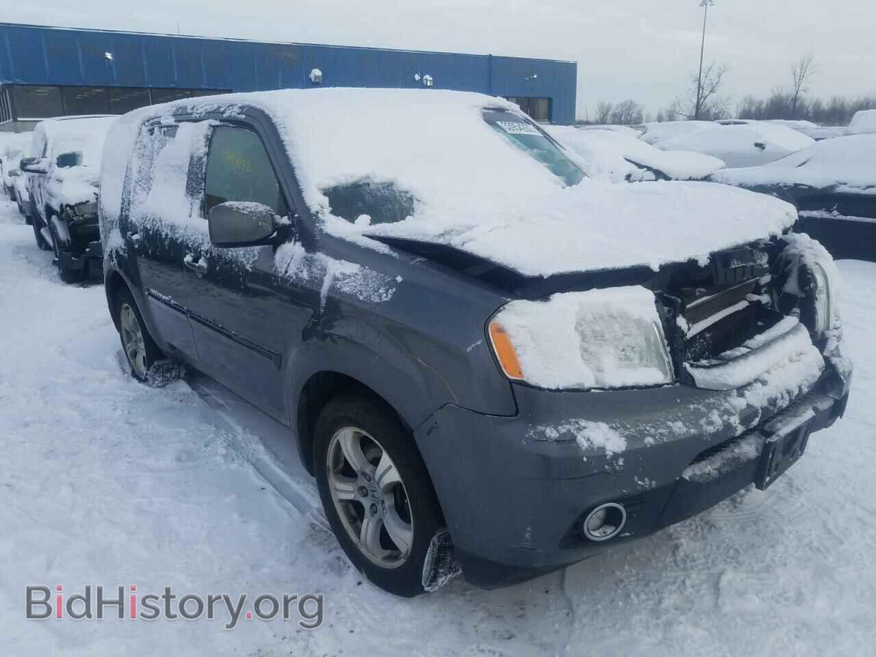 Photo 5FNYF4H58CB024884 - HONDA PILOT 2012