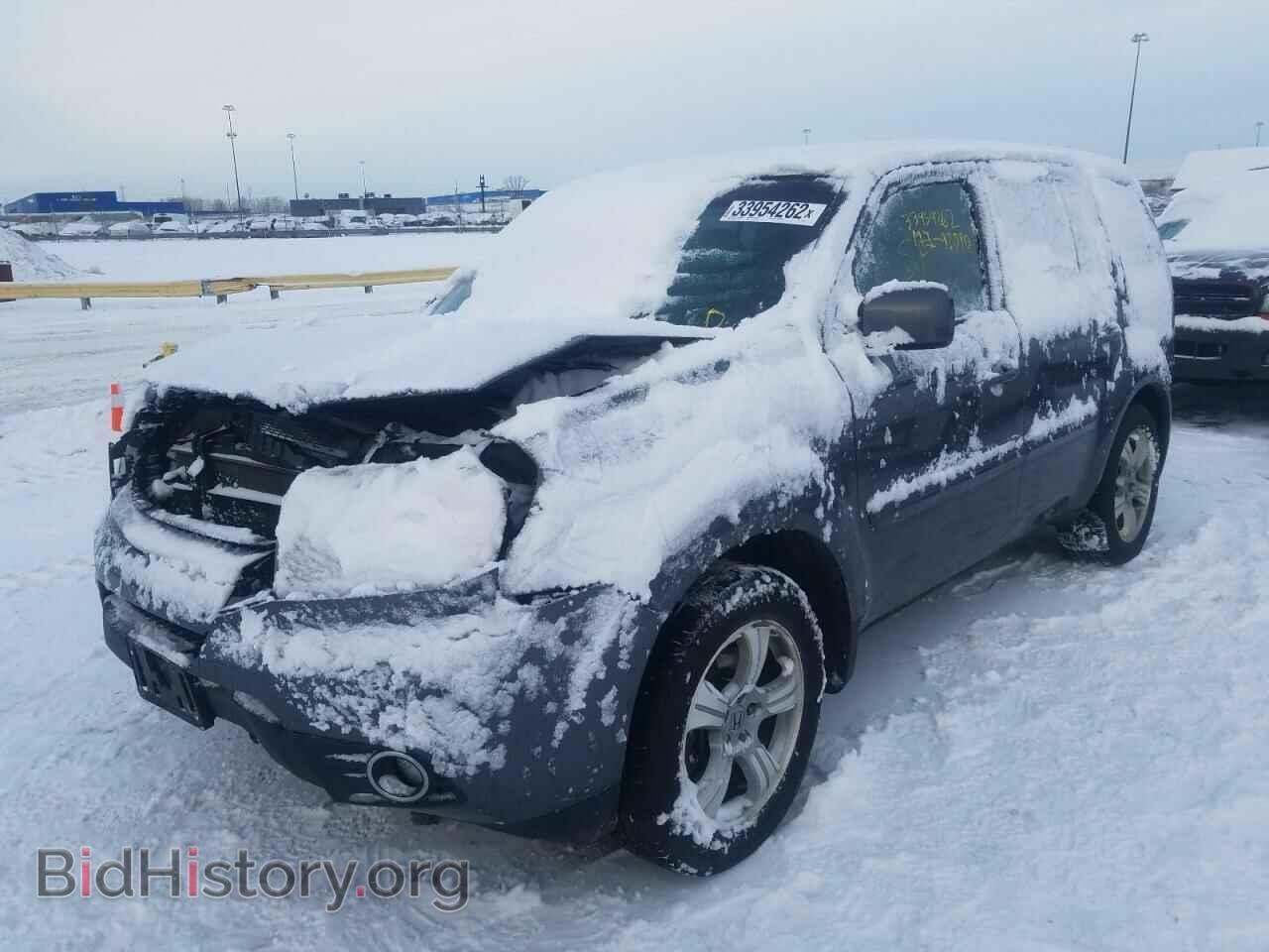 2012 HONDA PILOT - VIN: 5FNYF4H58CB024884 - Фото 2