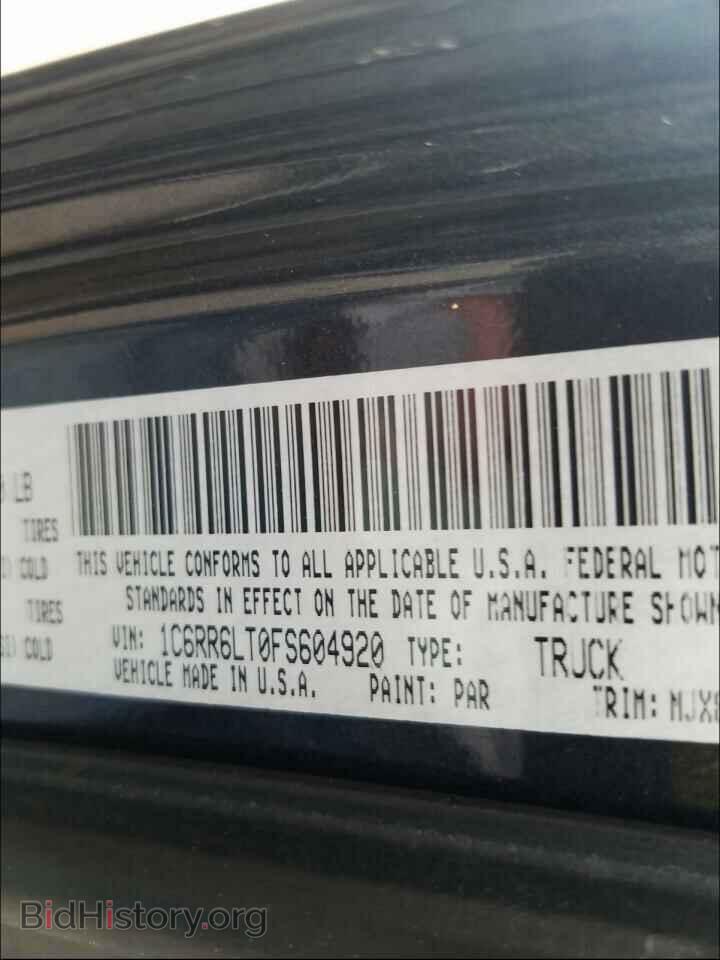 2015 RAM 1500 - VIN: 1C6RR6LT0FS604920 - Photo 10