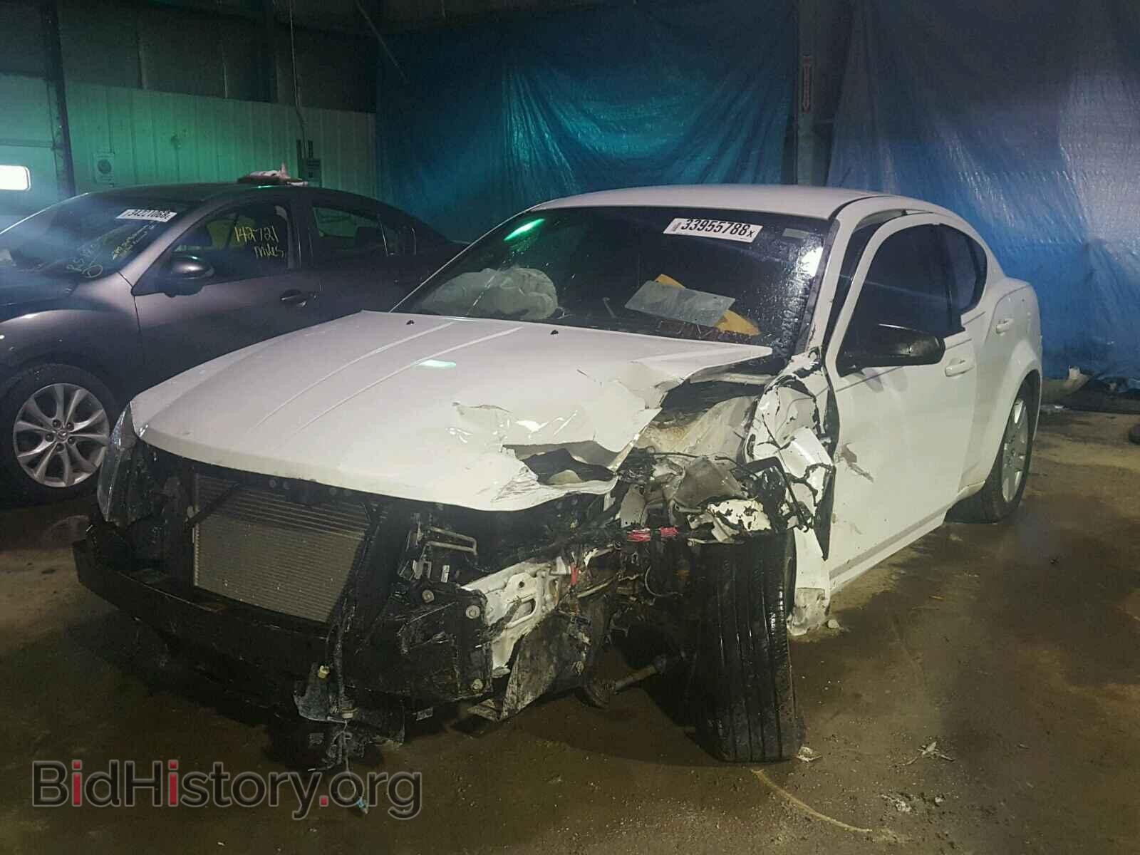 2013 DODGE AVENGER - VIN: 1C3CDZAB0DN720711 - Фото 2