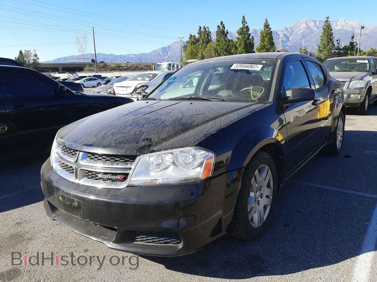 2014 DODGE AVENGER - VIN: 1C3CDZAB7EN174264 - Фото 2