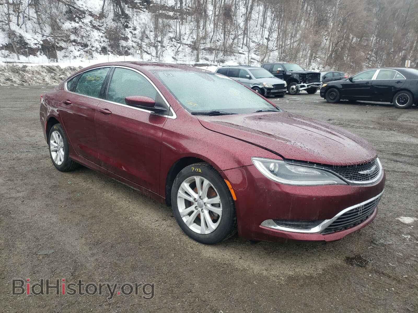 Фотография 1C3CCCAB7GN101060 - CHRYSLER 200 2016