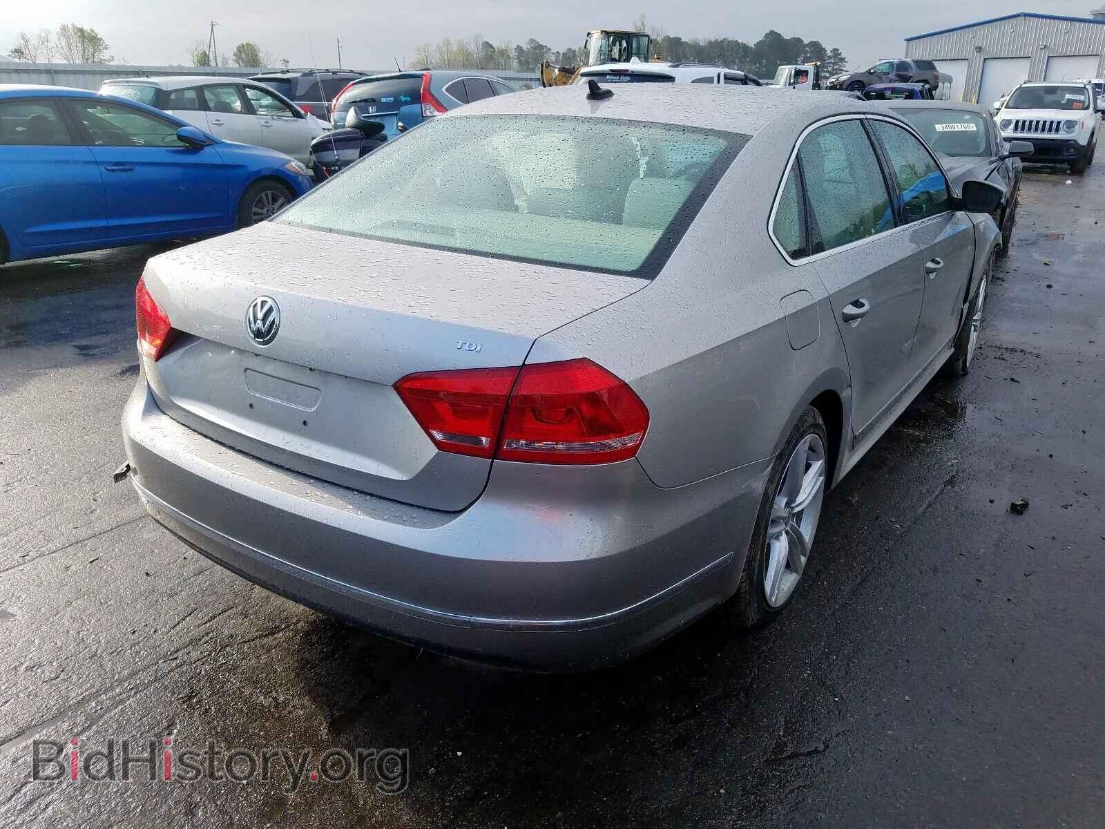 2013 VOLKSWAGEN PASSAT - VIN: 1VWCN7A30DC074911 - Фото 4