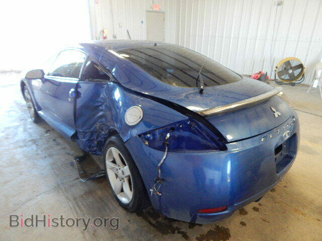 2006 MITSUBISHI ECLIPSE - VIN: 4A3AK24F56E001534 - Фото 3