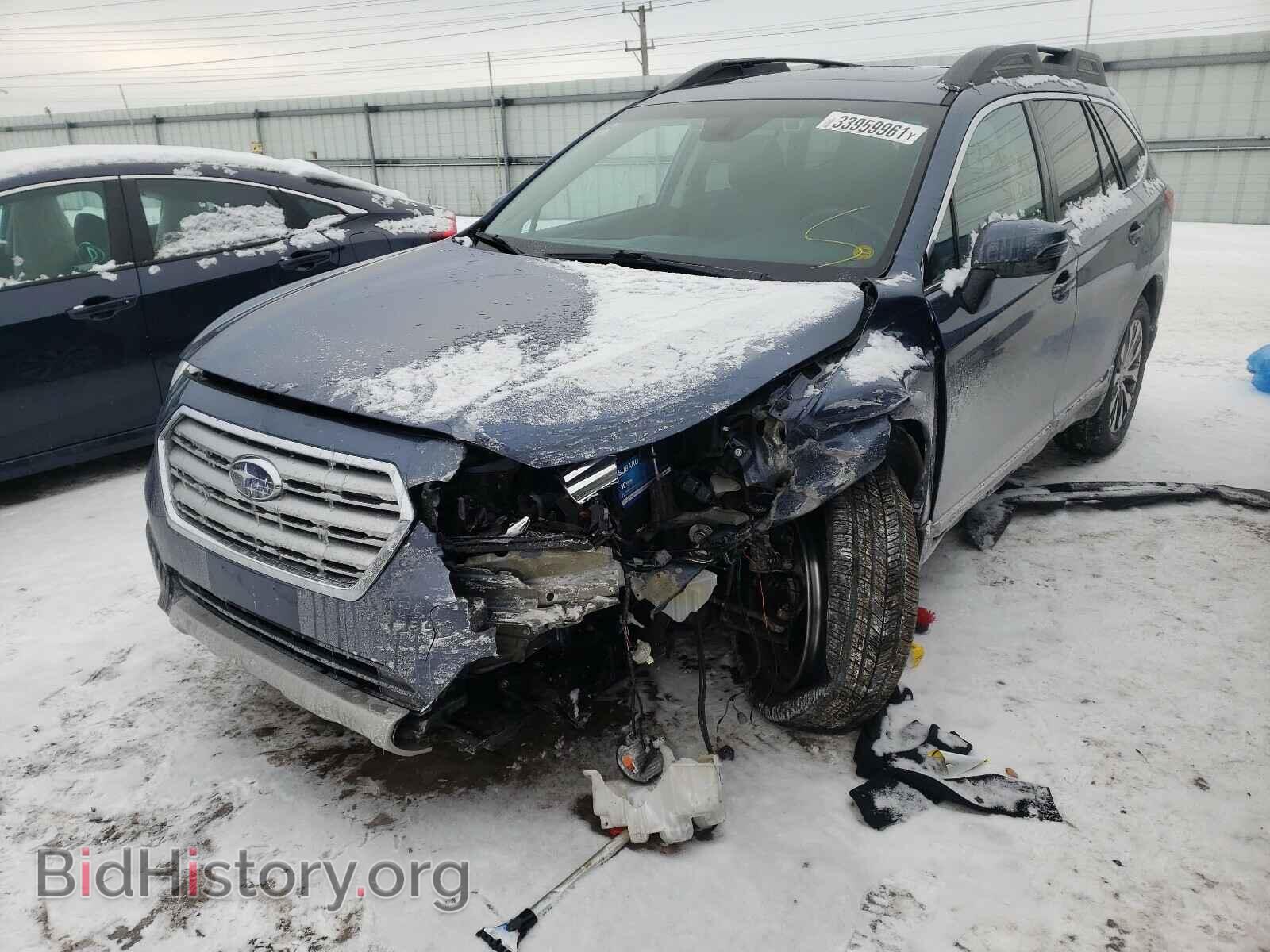 2017 SUBARU OUTBACK - VIN: 4S4BSENC7H3247430 - Фото 2
