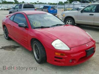 2003 Mitsubishi ECLIPSE Eclipse GT, красный — VIN 4A3AC84H13E132988, Copart