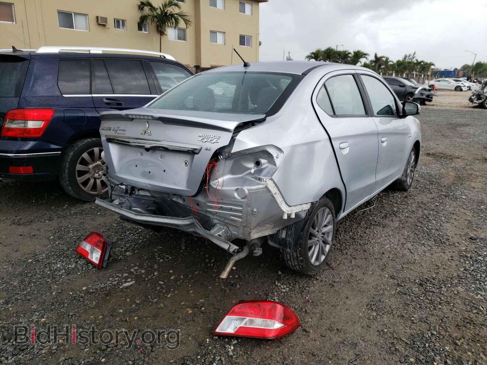 2017 MITSUBISHI MIRAGE - VIN: ML32F4FJ5HHF16419 - Фото 4