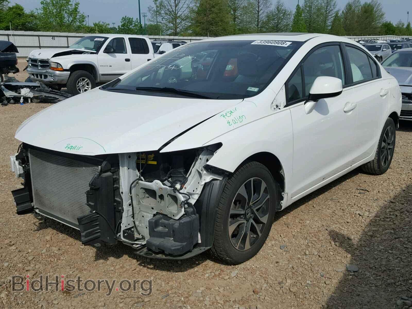 2013 HONDA CIVIC - VIN: 19XFB2F81DE074490 - Фото 2