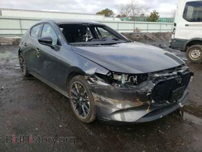 2021 Mazda 3, серый — VIN JM1BPBJY3M1312785, Copart