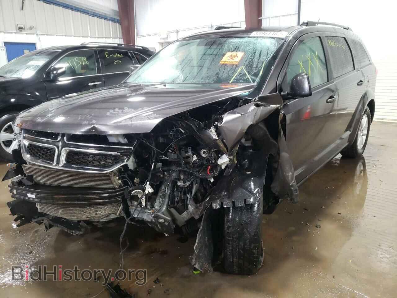 2016 DODGE JOURNEY - VIN: 3C4PDCBGXGT228714 - Фото 2