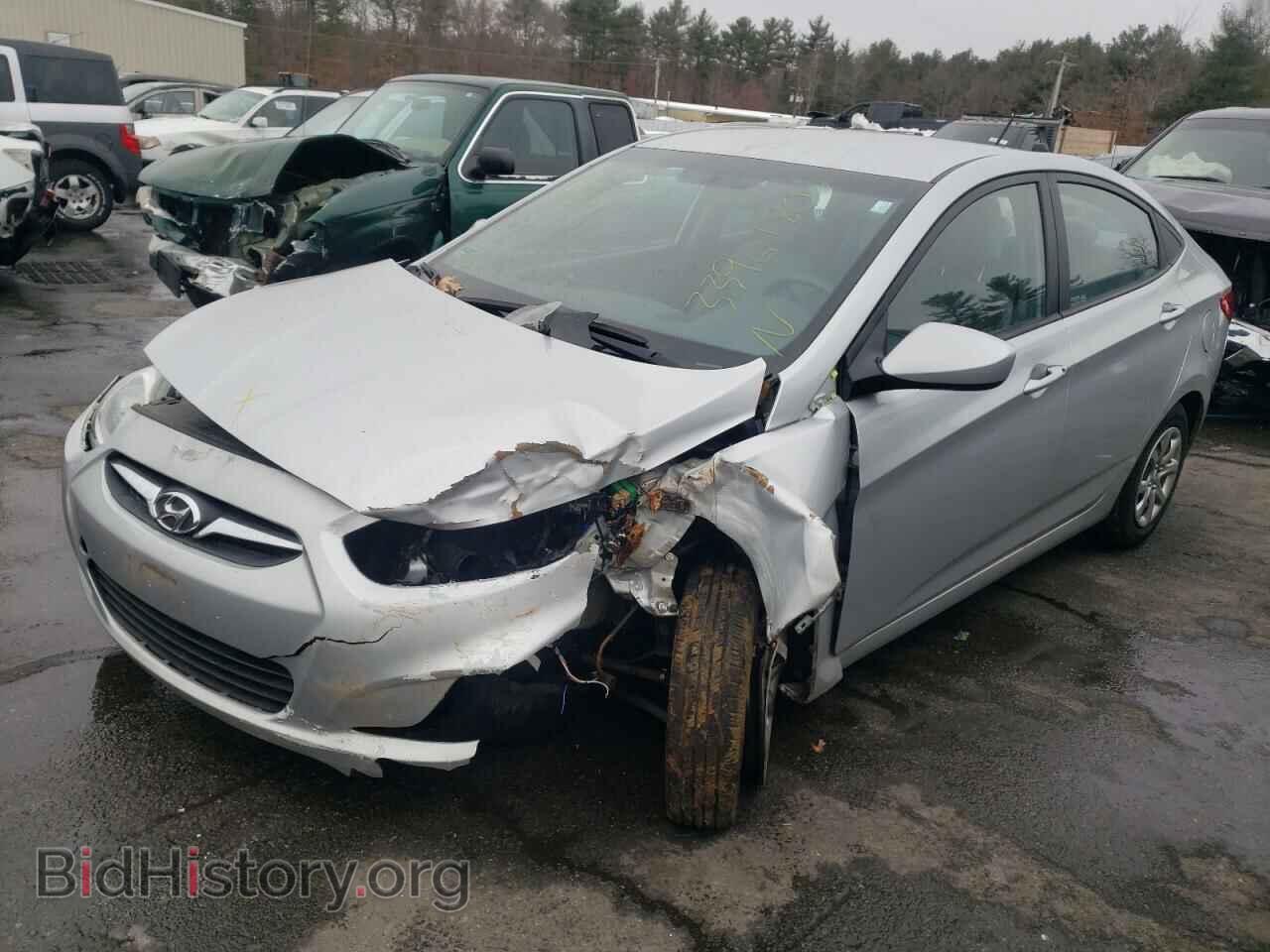 2013 HYUNDAI ACCENT - VIN: KMHCT4AE4DU344897 - Фото 2