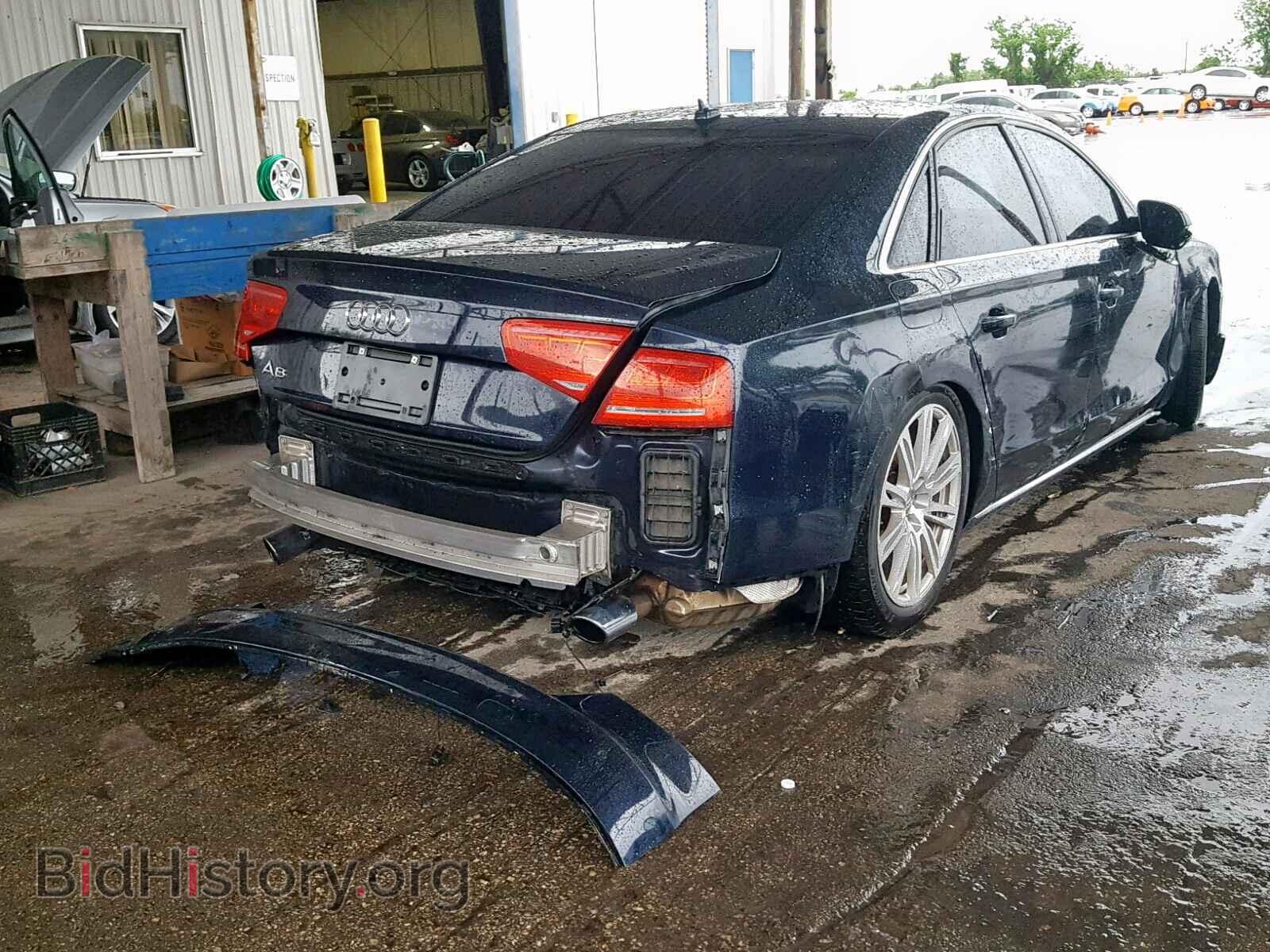 2013 AUDI A8 - VIN: WAUAGAFD2DN001270 - Фото 4