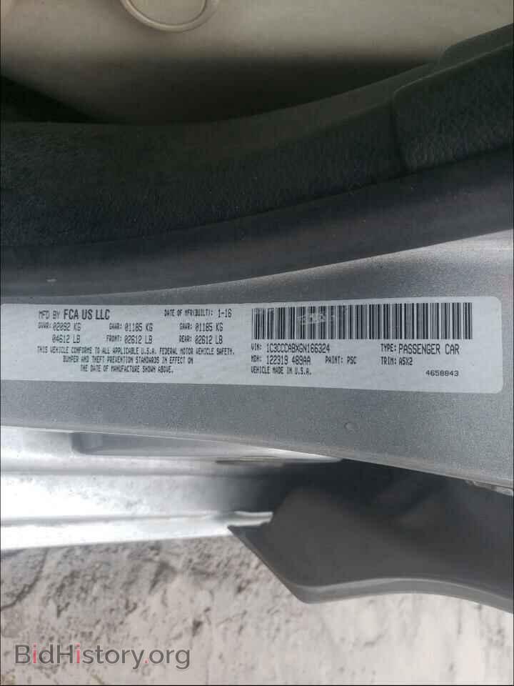 2016 CHRYSLER 200 - VIN: 1C3CCCABXGN166324 - Photo 10