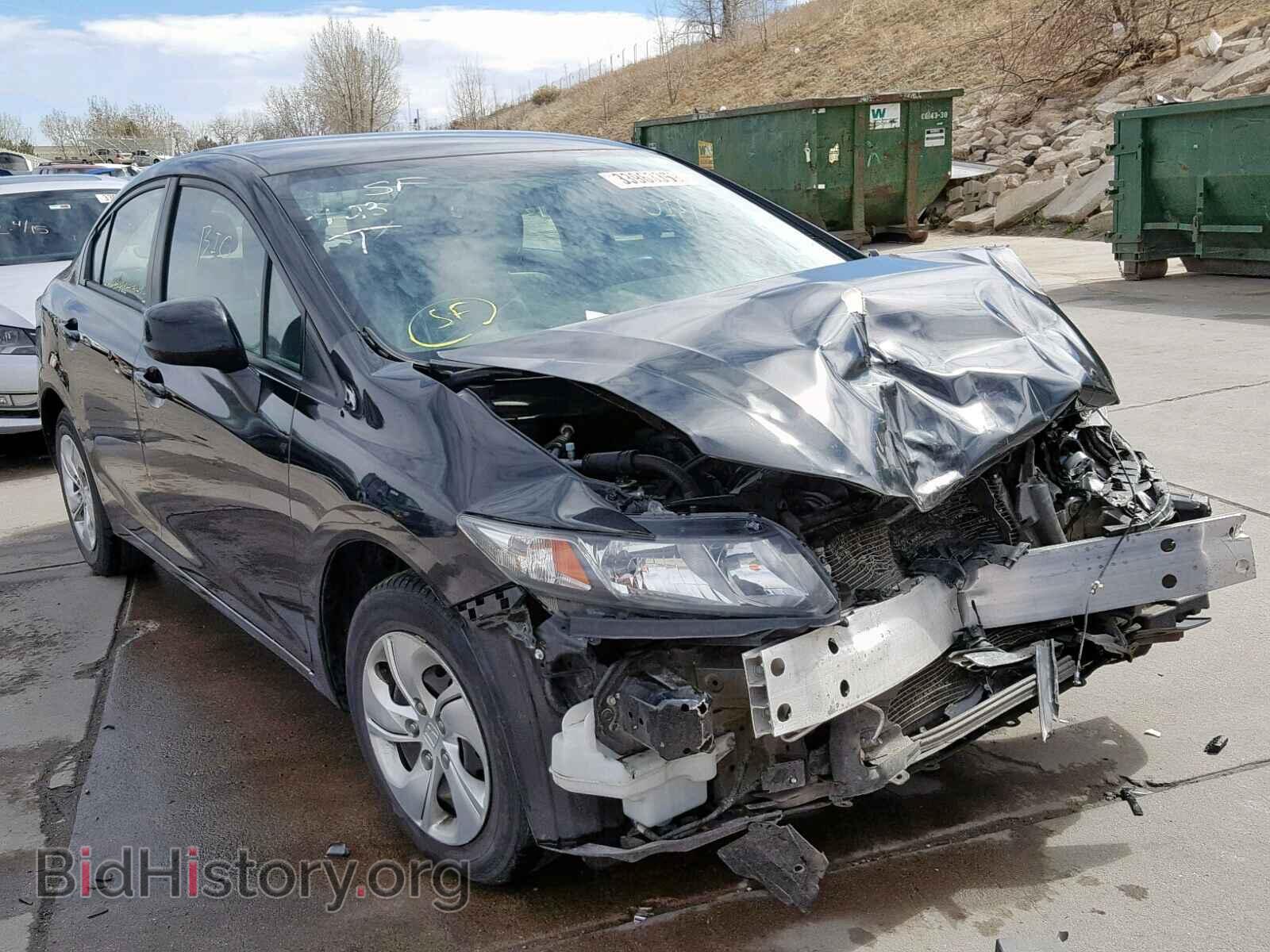 Фотография 2HGFB2F55DH519096 - HONDA CIVIC LX 2013
