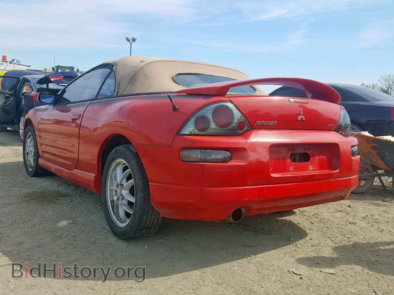 2001 MITSUBISHI ECLIPSE - VIN: 4A3AE85H81E139992 - Фото 3