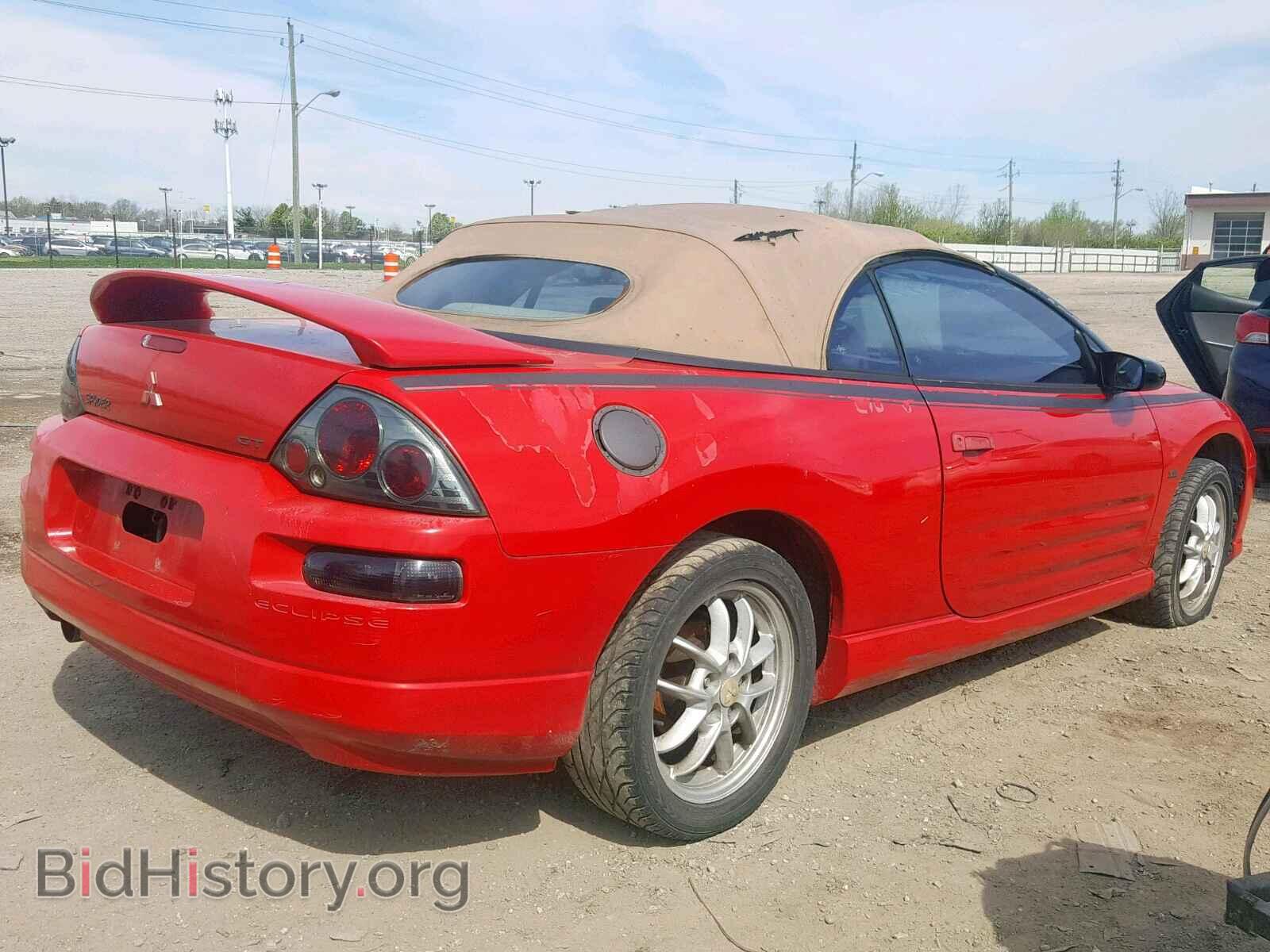 2001 MITSUBISHI ECLIPSE - VIN: 4A3AE85H81E139992 - Фото 4