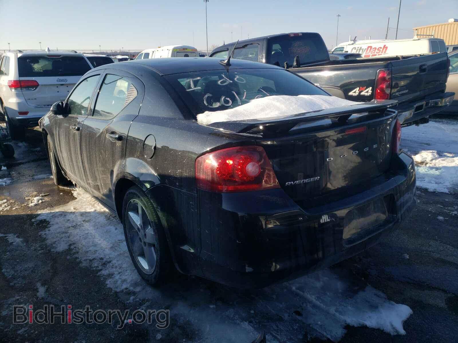 2011 DODGE AVENGER - VIN: 1B3BD1FB8BN559184 - Фото 3
