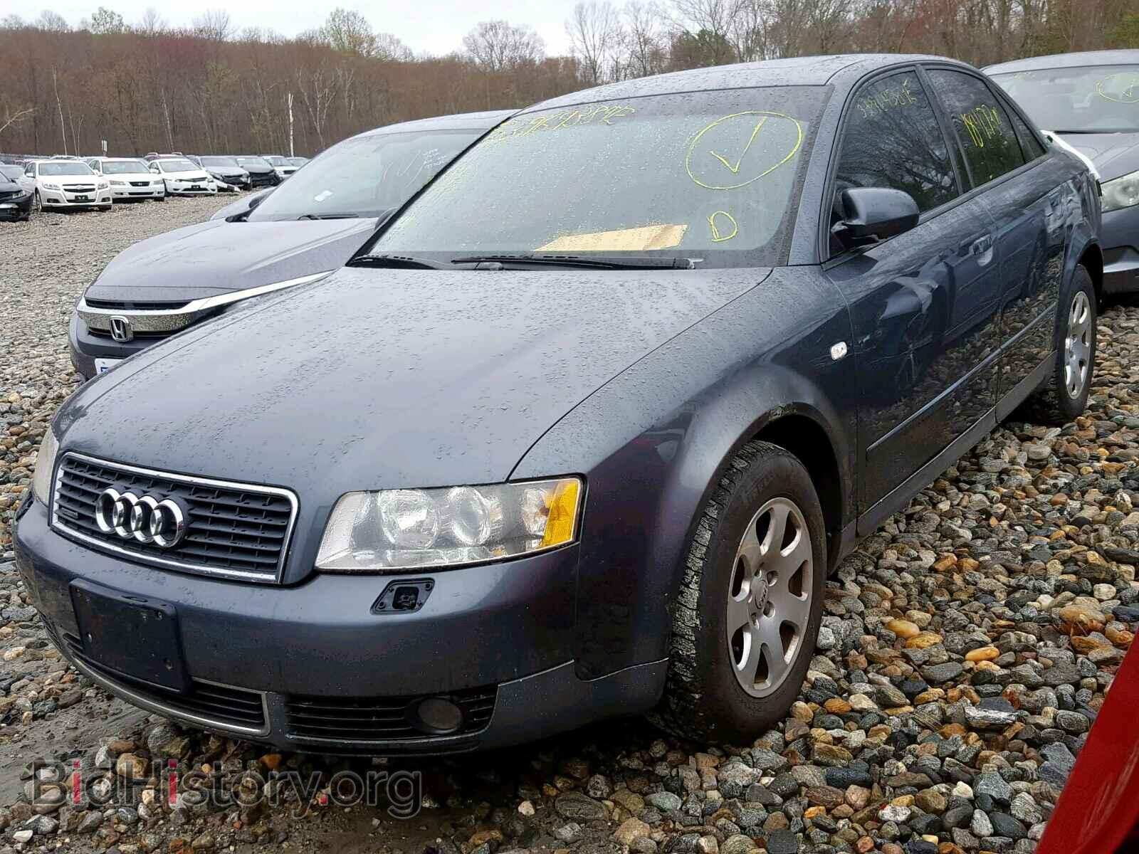 2002 AUDI A4 - VIN: WAULC68E92A225602 - Фото 2