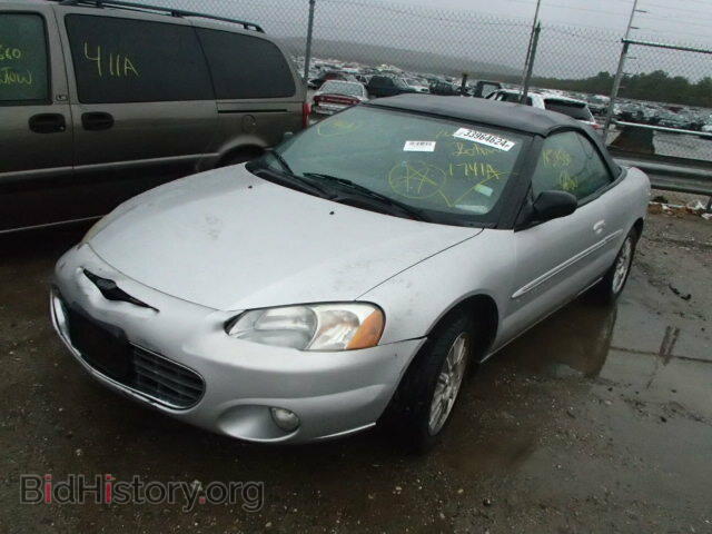 2001 CHRYSLER SEBRING - VIN: 1C3EL55U61N592017 - Фото 2