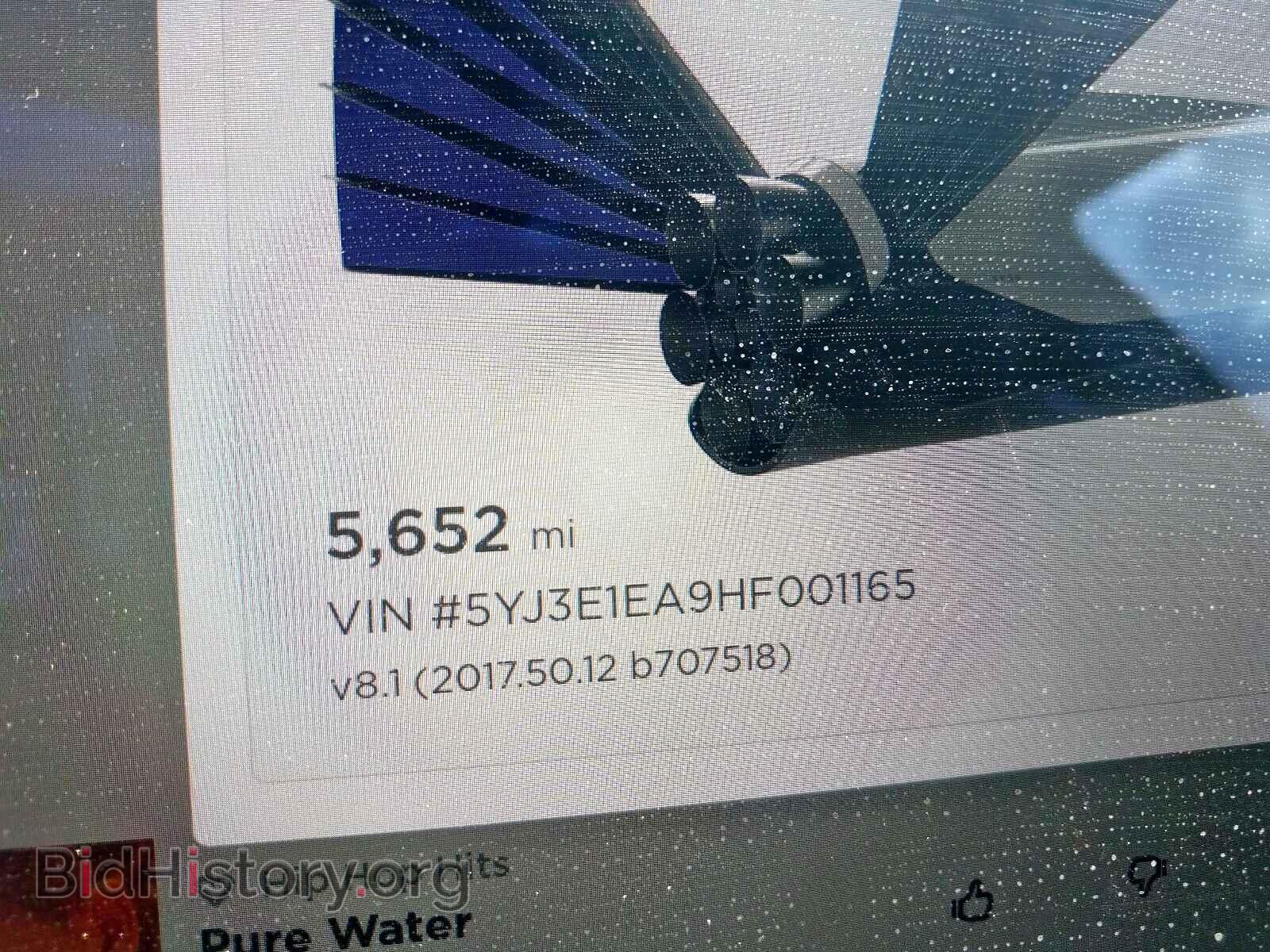 2017 TESLA MODEL 3 - VIN: 5YJ3E1EA9HF001165 - Фото 8