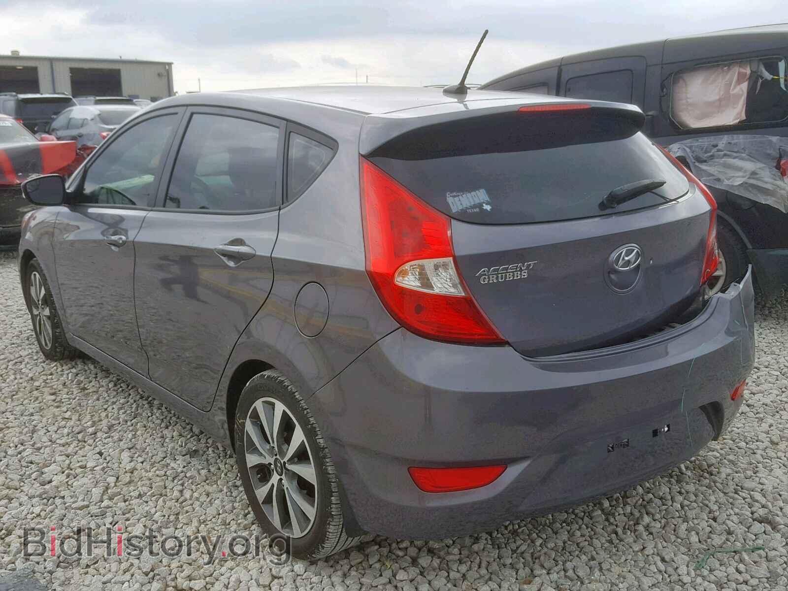 2015 HYUNDAI ACCENT - VIN: KMHCU5AE9FU228049 - Фото 3
