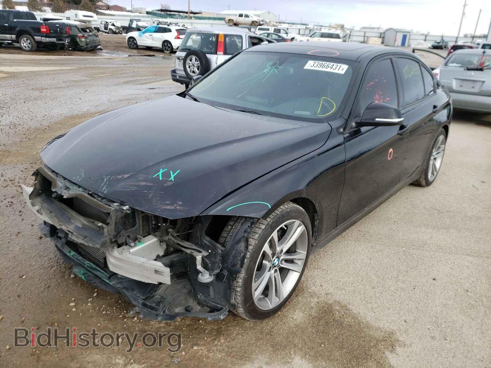2014 BMW 3 SERIES - VIN: WBA3C1C57EK116404 - Фото 2