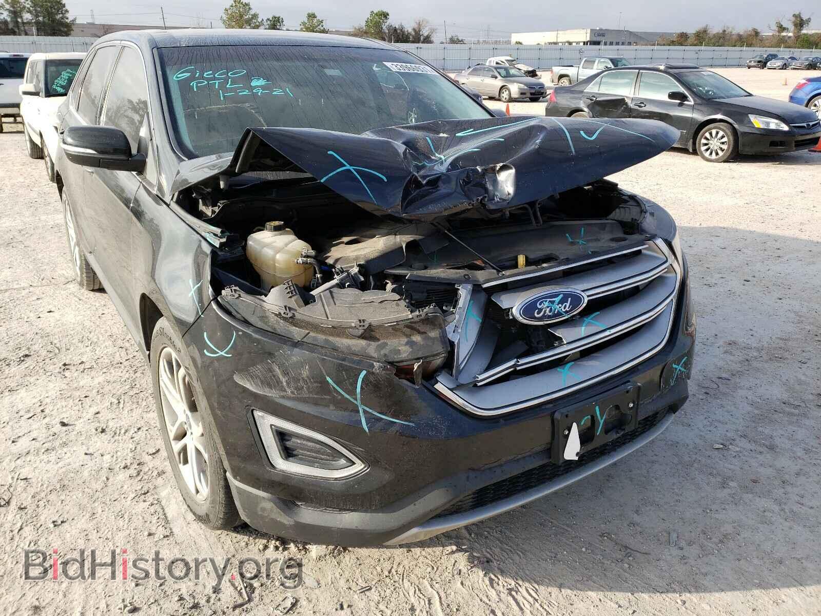 2015 FORD EDGE - VIN: 2FMTK3K99FBB16577 - Фото 9