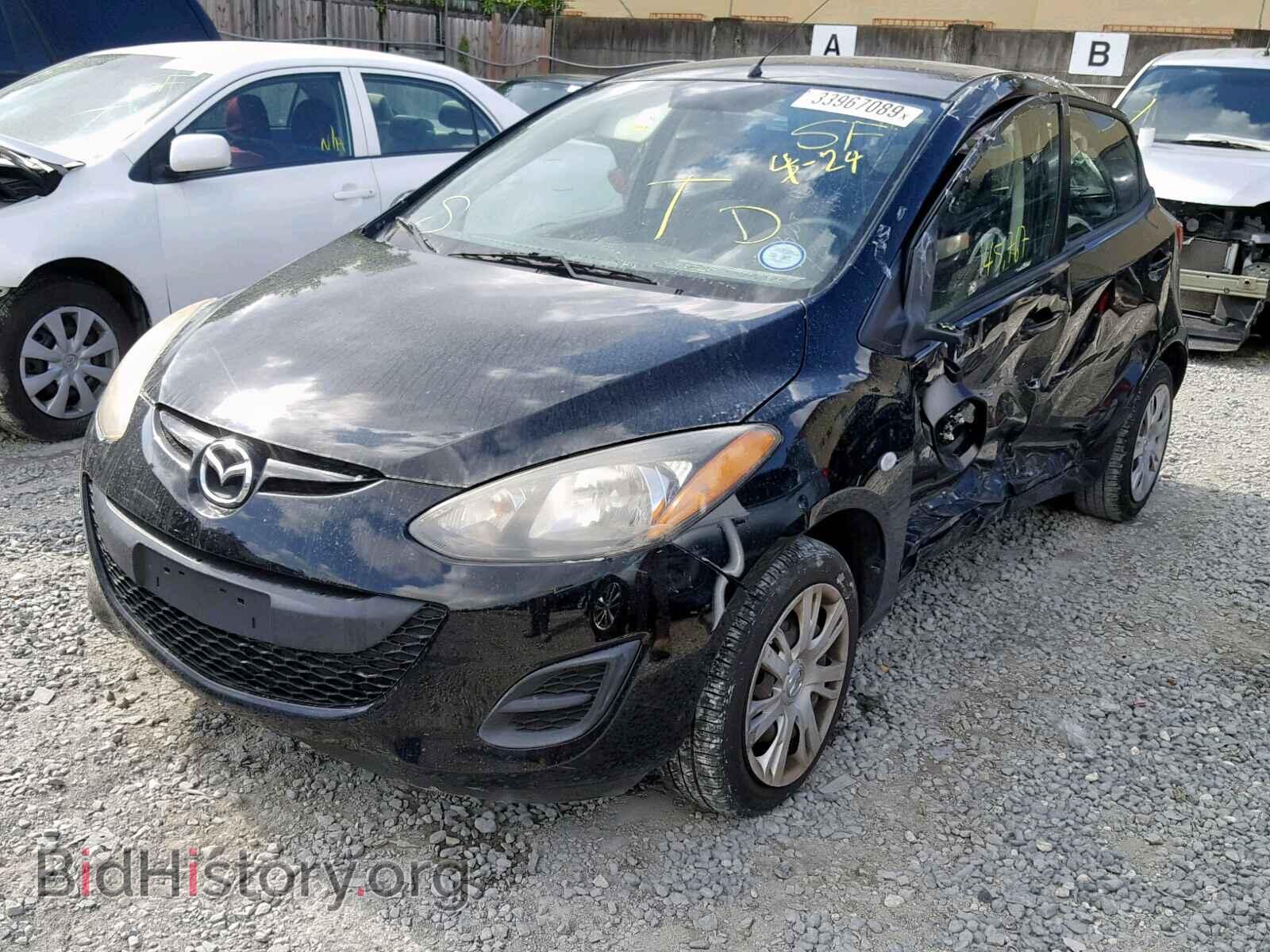 2012 MAZDA 2 - VIN: JM1DE1KY8C0147201 - Фото 2