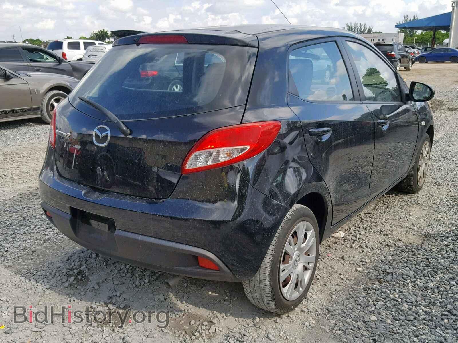 2012 MAZDA 2 - VIN: JM1DE1KY8C0147201 - Фото 4