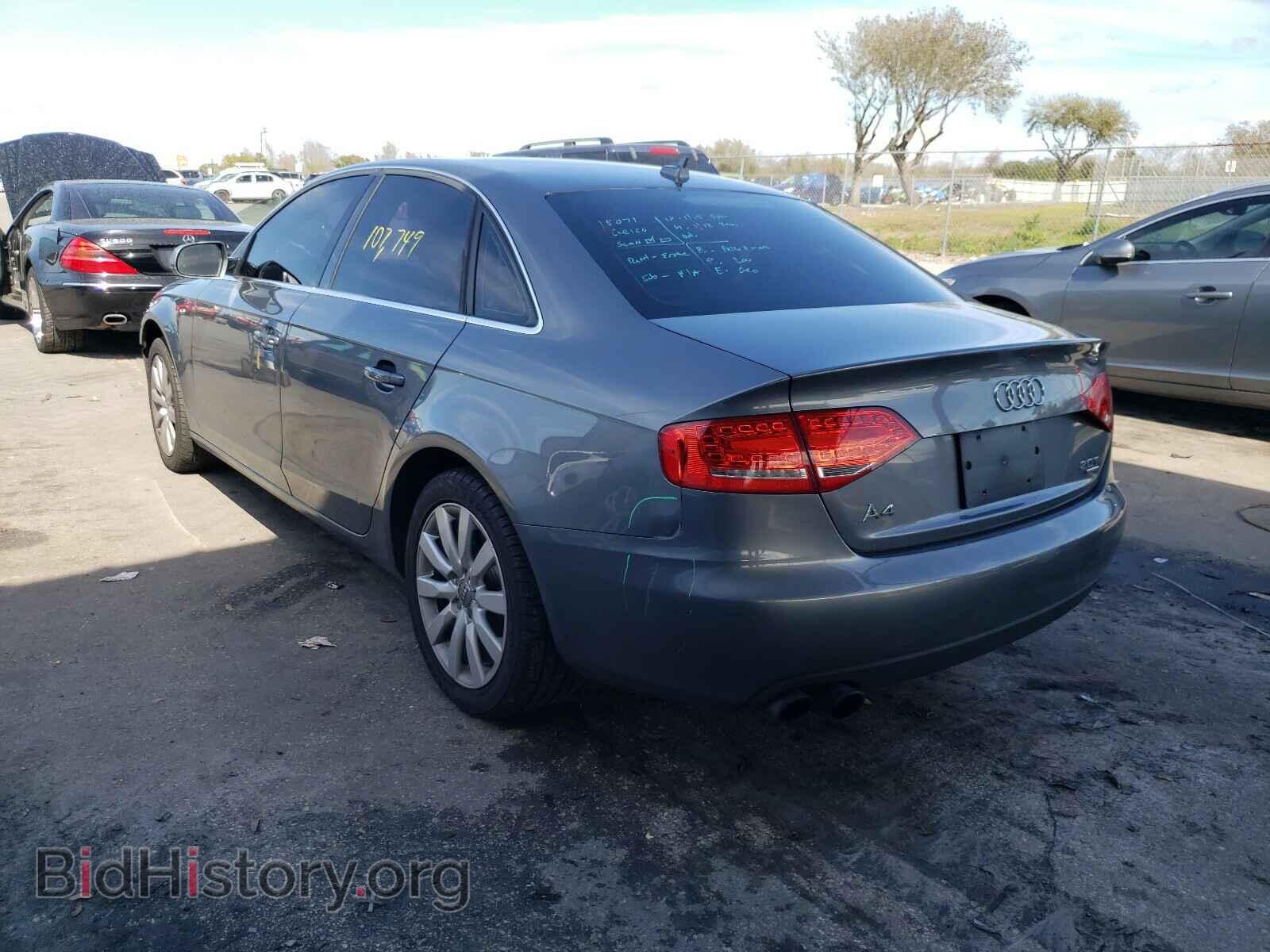 2012 AUDI A4 - VIN: WAUBFAFL9CN007418 - Фото 3