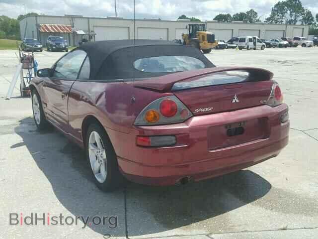 2003 MITSUBISHI ECLIPSE - VIN: 4A3AE45G43E189579 - Фото 3