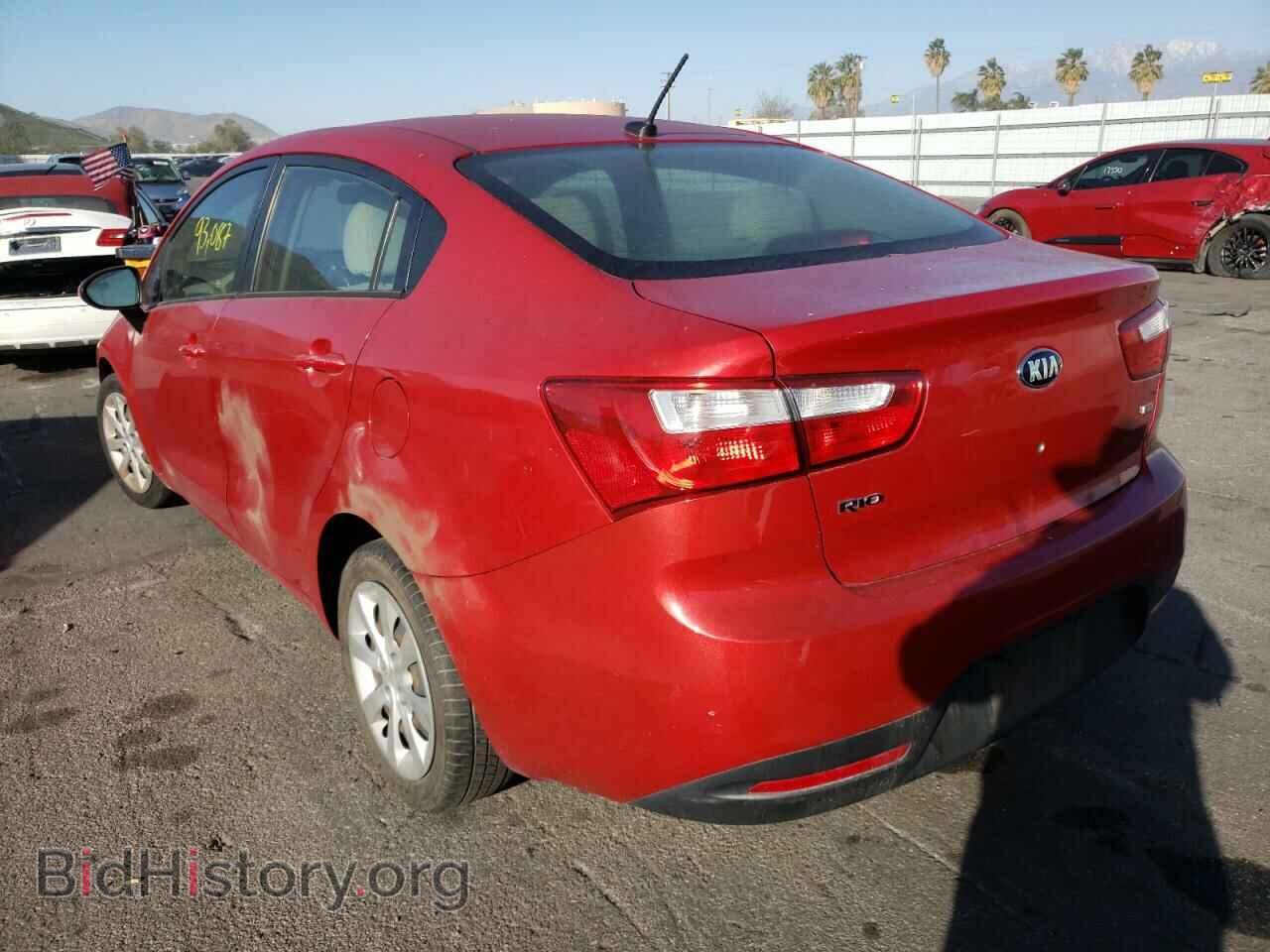 2013 KIA RIO - VIN: KNADM4A36D6307887 - Фото 3