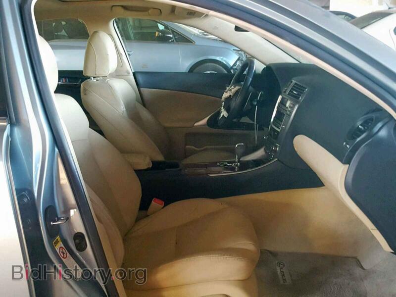 2007 Lexus IS (VIN JTHBE262272012128) — photo 5 of 10