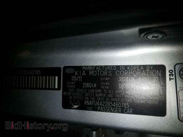 2011 KIA FORTE - VIN: KNAFU4A22B5460778 - Фото 10