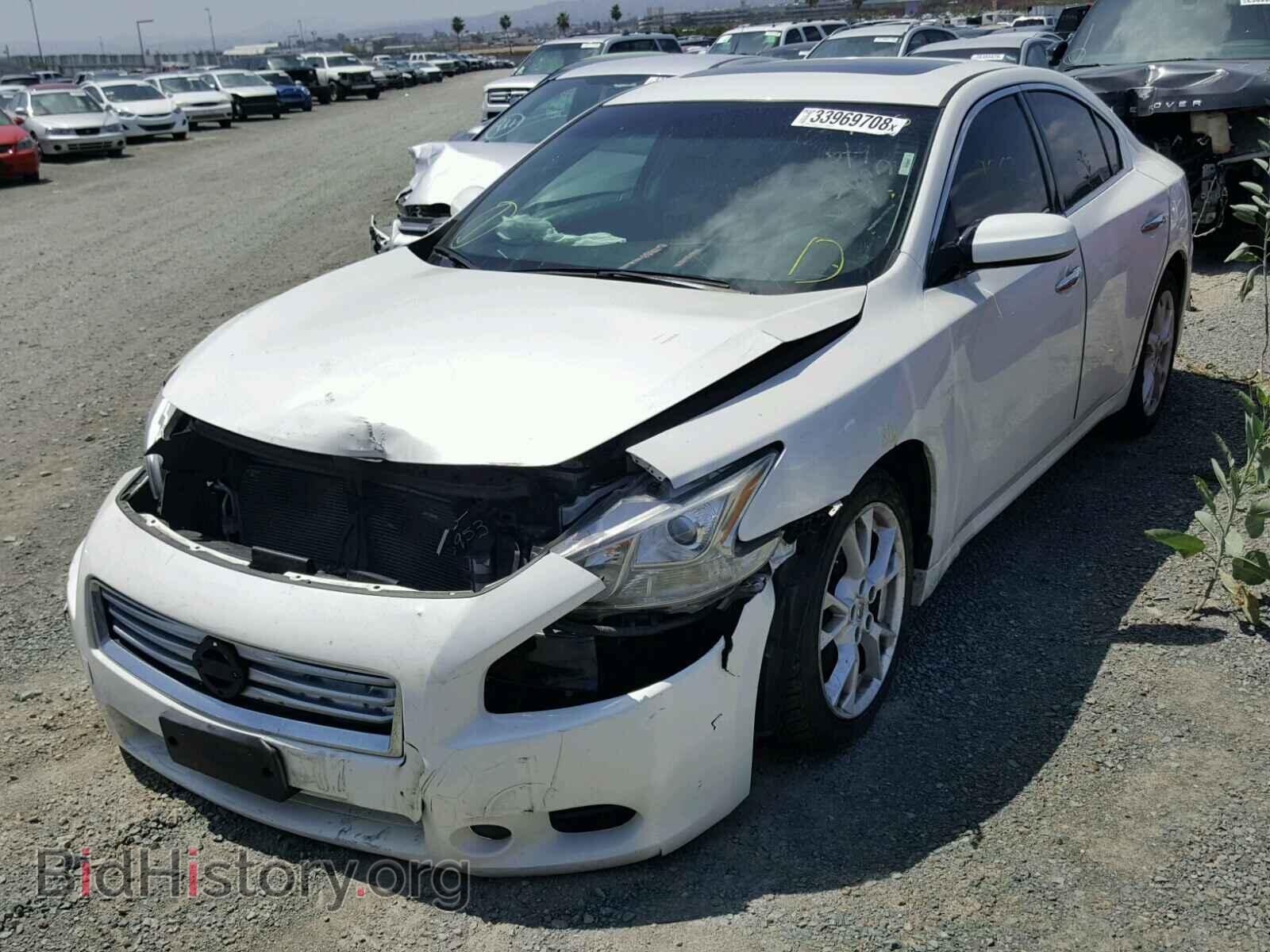 2013 NISSAN MAXIMA S - VIN: 1N4AA5AP1DC824156 - Фото 2
