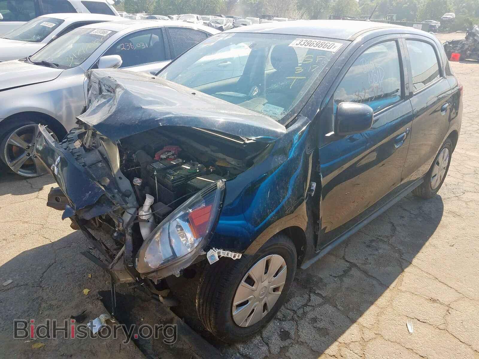 2015 MITSUBISHI MIRAGE - VIN: ML32A3HJ7FH040948 - Фото 2