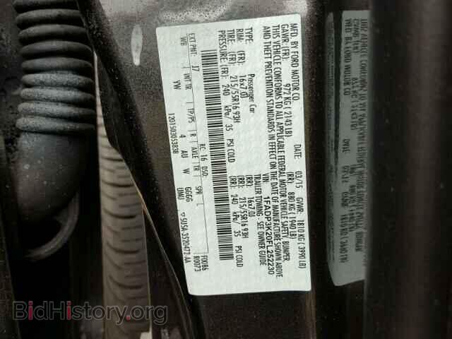 2015 FORD FOCUS - VIN: 1FADP3K20FL252230 - Фото 10