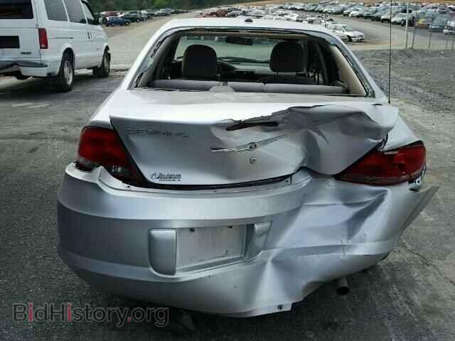 2006 CHRYSLER SEBRING - VIN: 1C3EL46X66N189066 - Фото 9