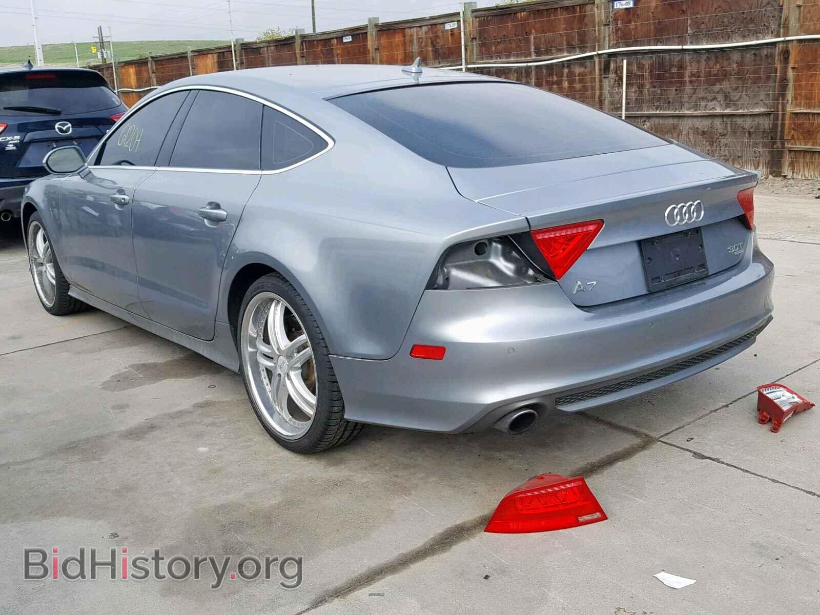2012 AUDI A7 - VIN: WAU3GAFC6CN137819 - Фото 3