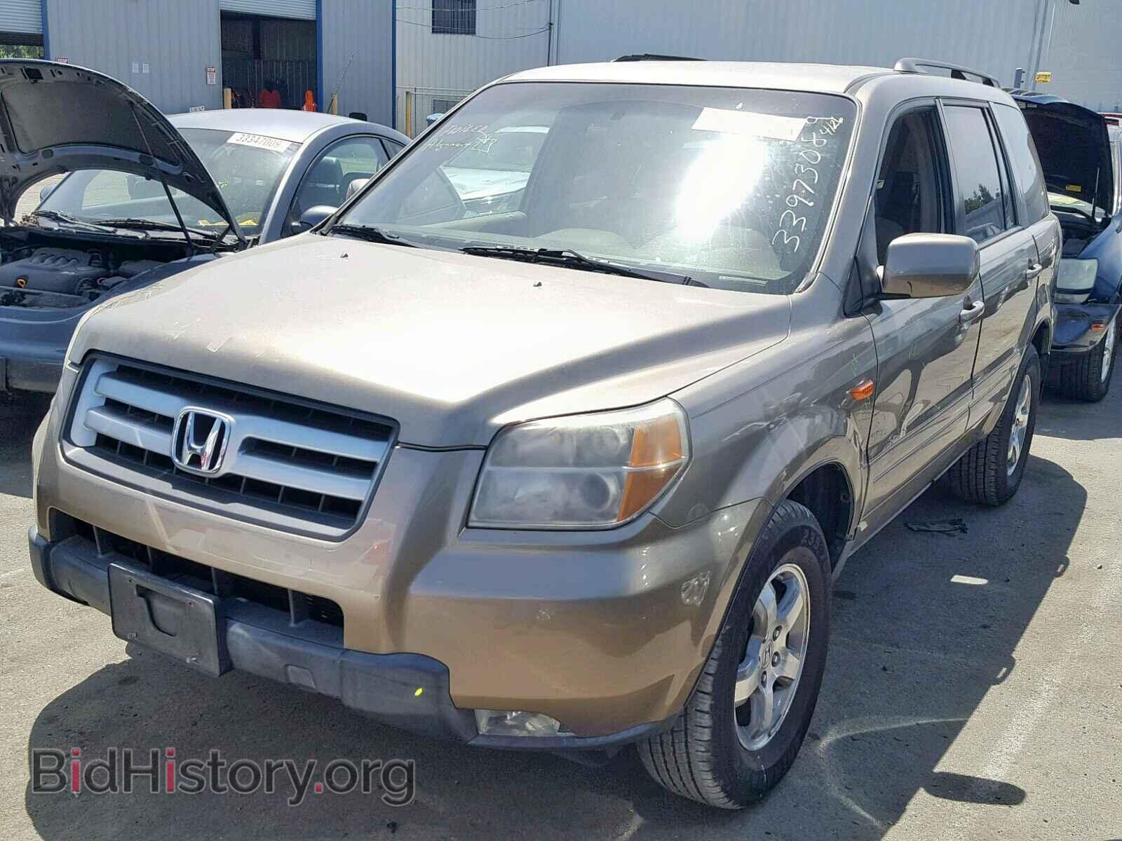 2008 HONDA PILOT EX - VIN: 5FNYF28438B010118 - Photo 2