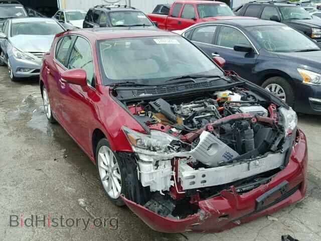 Фотография JTHKD5BH2C2112240 - LEXUS CT 200 2012