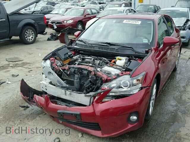2012 LEXUS CT 200 - VIN: JTHKD5BH2C2112240 - Фото 2