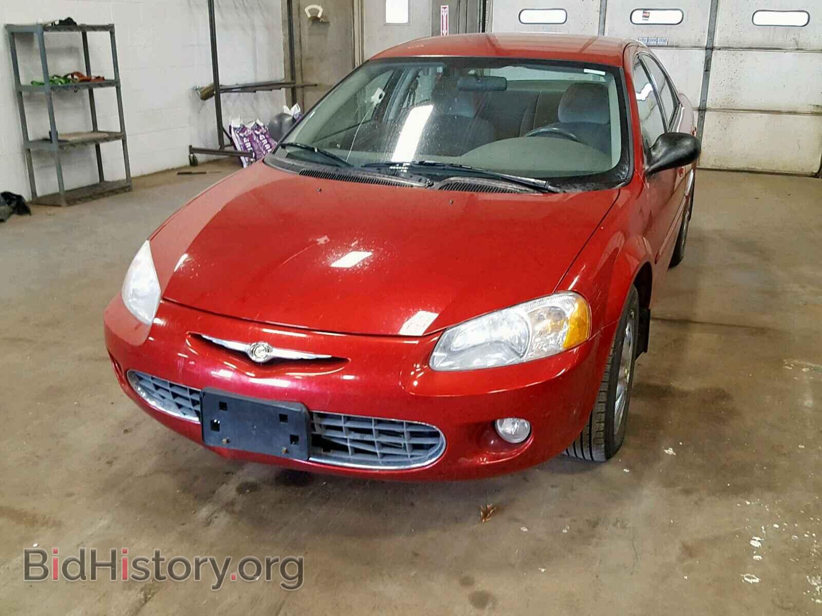 2002 CHRYSLER SEBRING - VIN: 1C3EL56R22N208438 - Фото 2