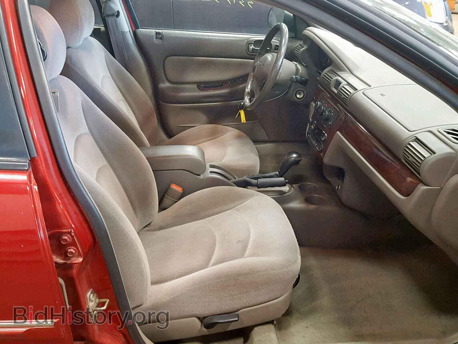 2002 CHRYSLER SEBRING - VIN: 1C3EL56R22N208438 - Фото 5